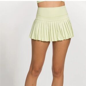Light Green Gold Hinge Skirt